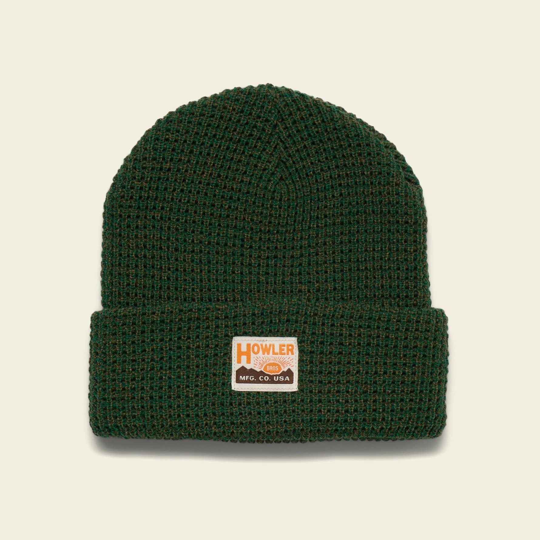 Hawkeye Beanie - HB Manufacturing Co. : Forest Moss | Howler Brothers