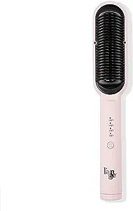 L'ANGE HAIR Smooth-it Classic 2-in-1 Electric Hot Comb Hair Straightener Brush | Hair Straighteni... | Amazon (US)