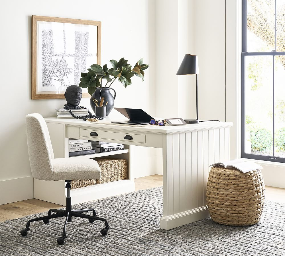 Aubrey Peninsula Desk (68") | Pottery Barn (US)