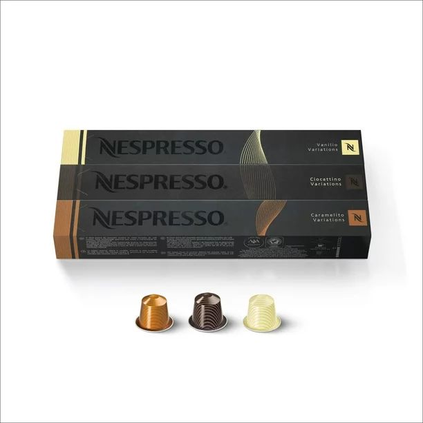 Nespresso Capsules OriginalLine , Flavored Variety Pack, Medium Roast Coffee, 30 Count Coffee Pod... | Walmart (US)