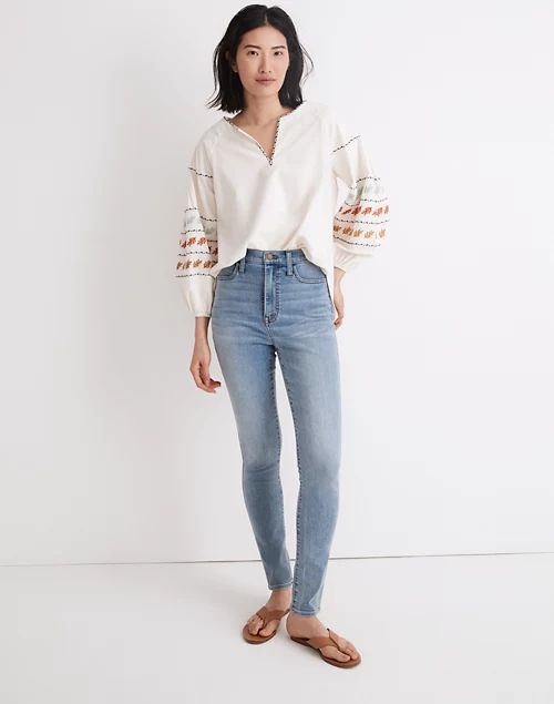 11" High-Rise Roadtripper Supersoft Jeans in Hampstead Wash: Retro Pocket Edition | Madewell