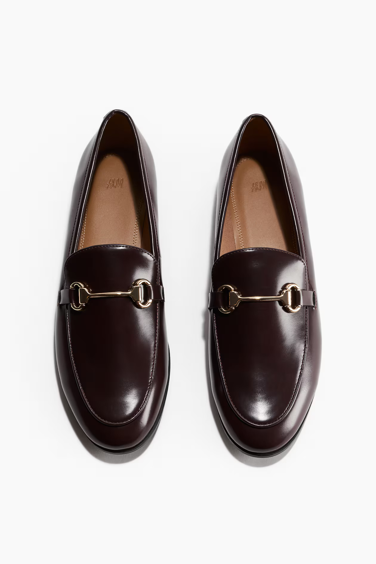 Loafers - Low heel - Burgundy - Ladies | H&M US | H&M (US + CA)