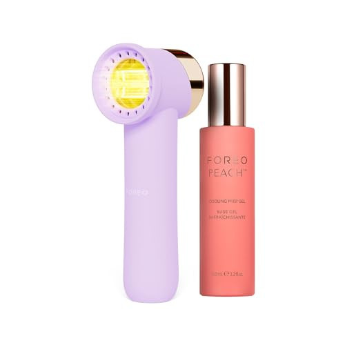FOREO PEACH 2 go Bundle -Travel-friendly IPL Hair Removal Device + Calming & Hydrating IPL PEACH Cooling Prep Gel - Permanent Hair Removal - Body & Face - Lavander | Amazon (US)
