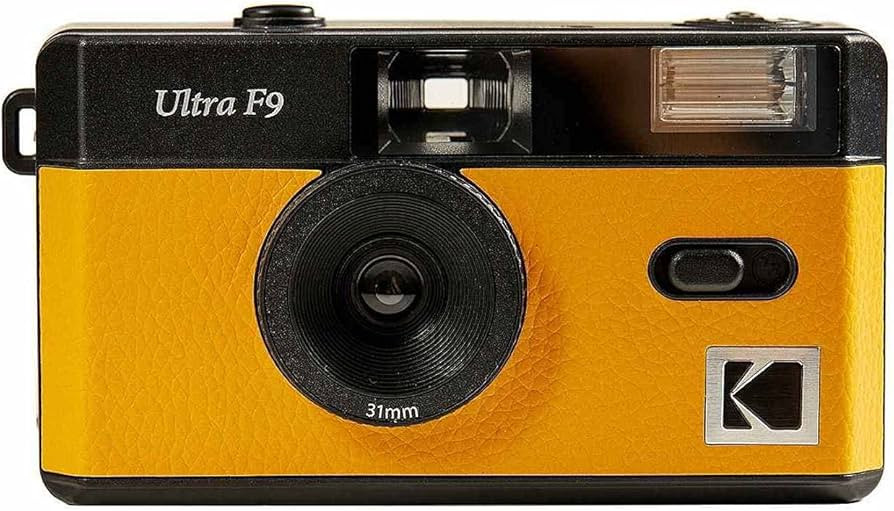 Kodak Ultra F9 Film Camera, 35mm, Black x Yellow | Amazon (US)
