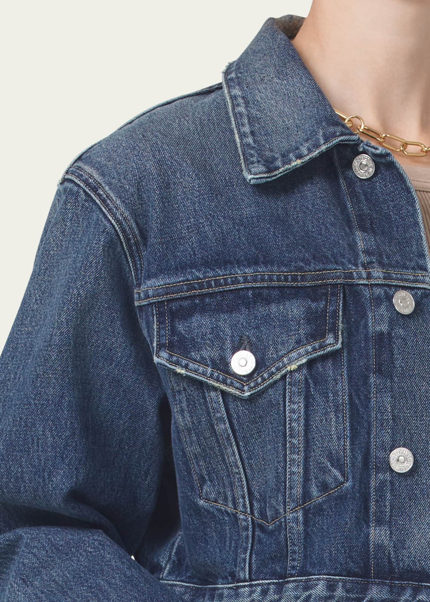 Citizens of Humanity Cybil Cropped Denim Jacket | Bergdorf Goodman