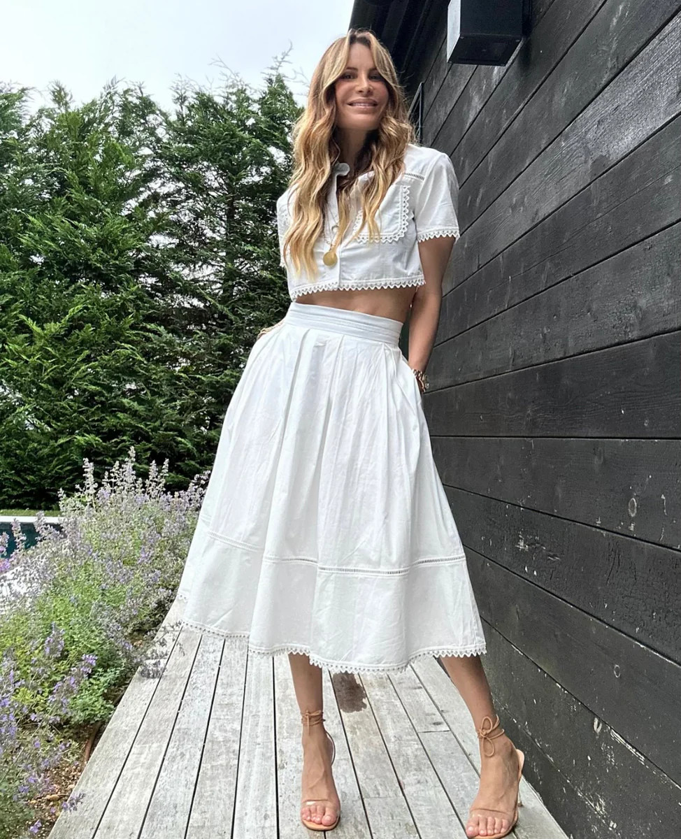 The Hamptons Two-Piece Set-White | Benaar La