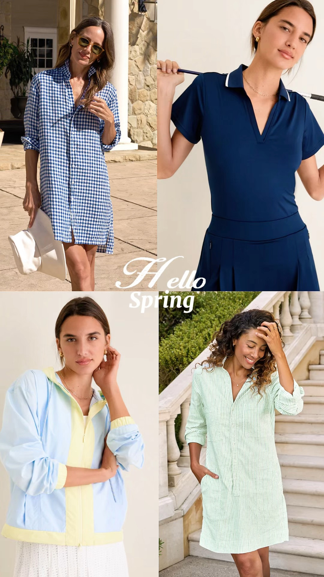 Are you heading to warmer temperatures this Spring? 

Start your packing with the elevated, causal finds! They will also look great in your hometown. 

#LTKActive #LTKOver40 #LTKTravel