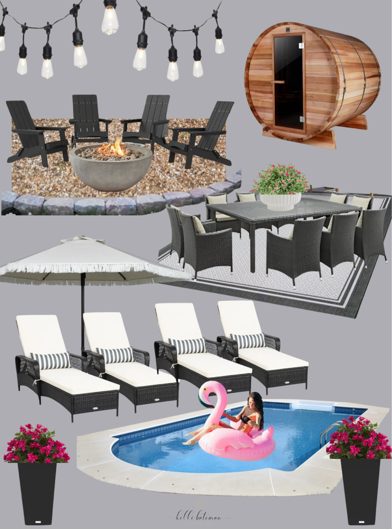 Backyard Oasis from Walmart