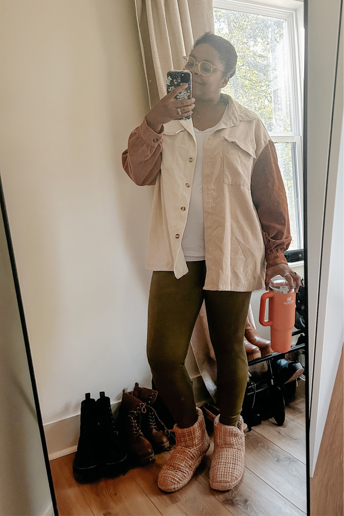 "Real talk: 90% of my wardrobe is thrifted or swapped with friends, so if you catch me spending actual dollars on an item, you know it’s true love! 💸✨ This outfit is a perfect mix of cozy finds, and I’m all about those budget-friendly, one-of-a-kind pieces. Swipe to shop the few items I did splurge on because sometimes you just gotta treat yourself! 😉 

#ThriftQueen #BudgetStyle #SustainableFashion"

#LTKFindsUnder50 #LTKStyleTip #LTKSeasonal