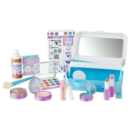 Melissa & Doug Love Your Look Pretend Makeup Kit Play Set – 16 Pieces for Mess-Free Pretend Makeup Play (DOES NOT CONTAIN REAL COSMETICS) | Walmart (US)
