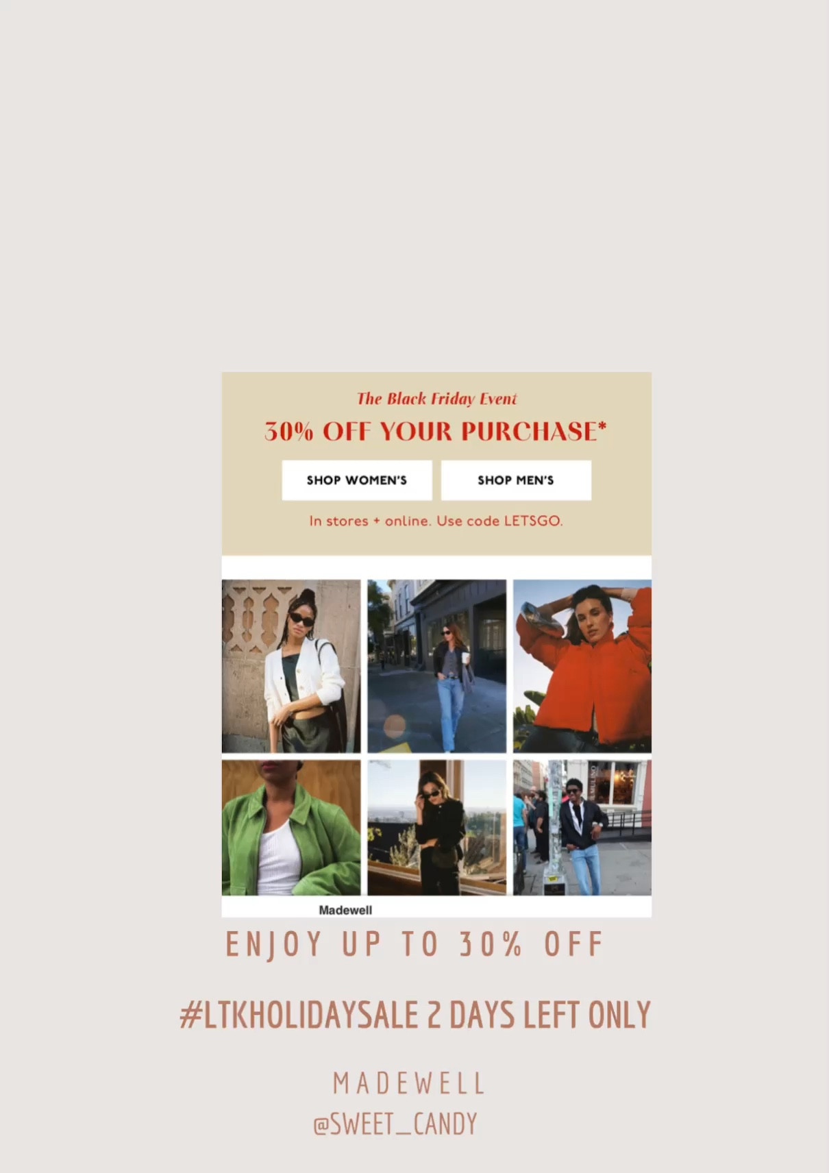 



https://rstyle.me/+Onv_oAkpJNmnNI_sj4jjvg

#LTKSeasonal #LTKHolidaySale #LTKsalealert