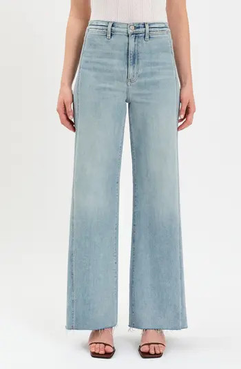 Far Out High Waist Wide Leg Jeans | Nordstrom