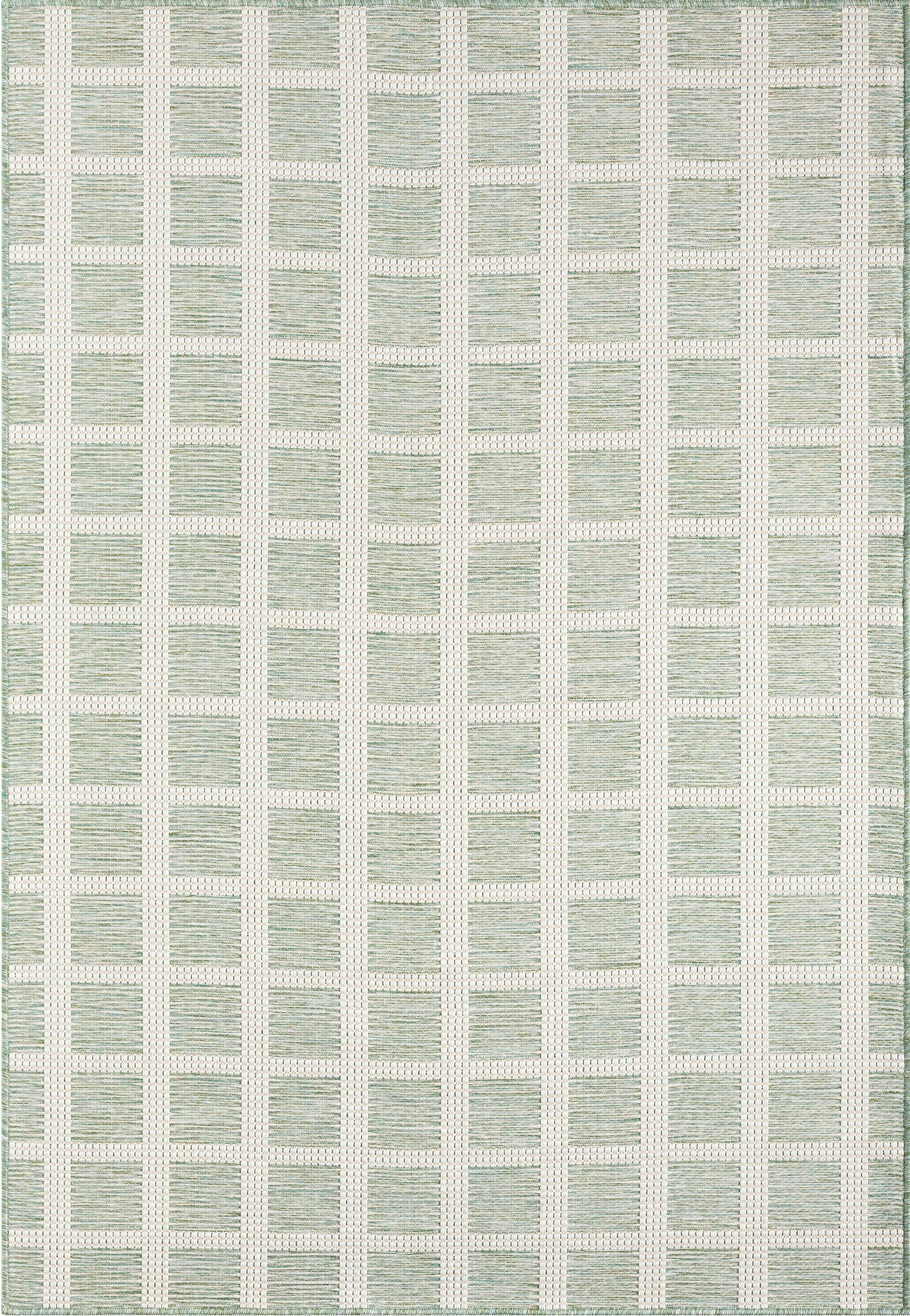 Abani OCE100B Gridscape Green Indoor/Outdoor Area Rug | Wayfair North America
