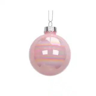 8ct. 2.5" Iridescent Pink Glass Ball Ornaments by Ashland® | Michaels | Michaels Stores
