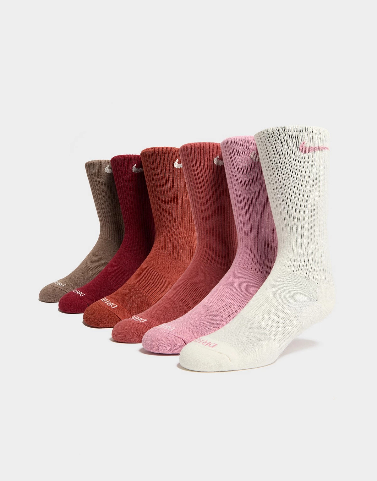Nike 6-Pack Everyday Cushioned Training Crew Socks | JD Sports (UK)