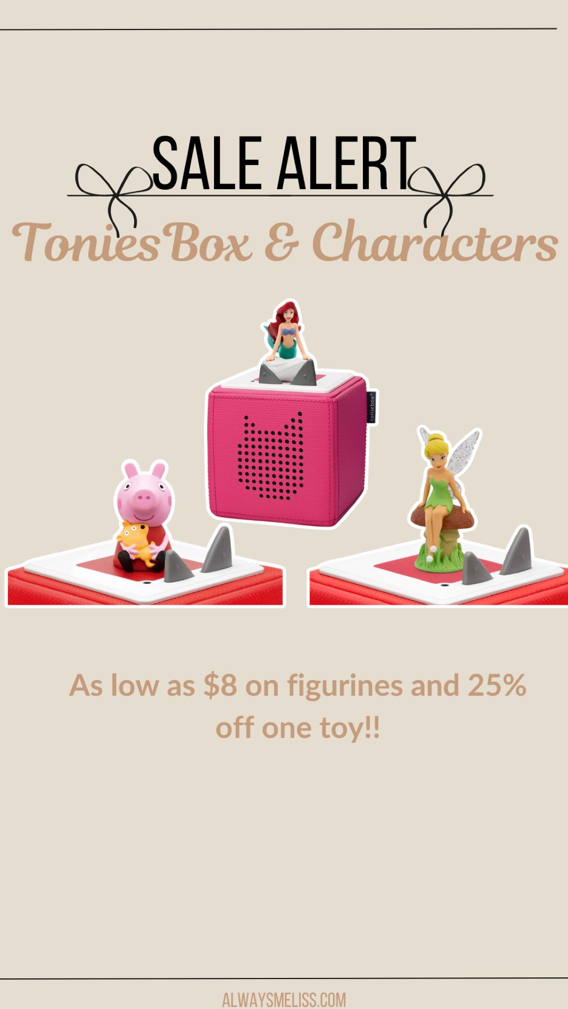 Tonies figurines and box are on sale! The perfect holiday gift! 25% off 1 toy!

Kids holiday present
Tonies Box
Disney Gifts


#LTKKids #LTKSaleAlert #LTKHoliday