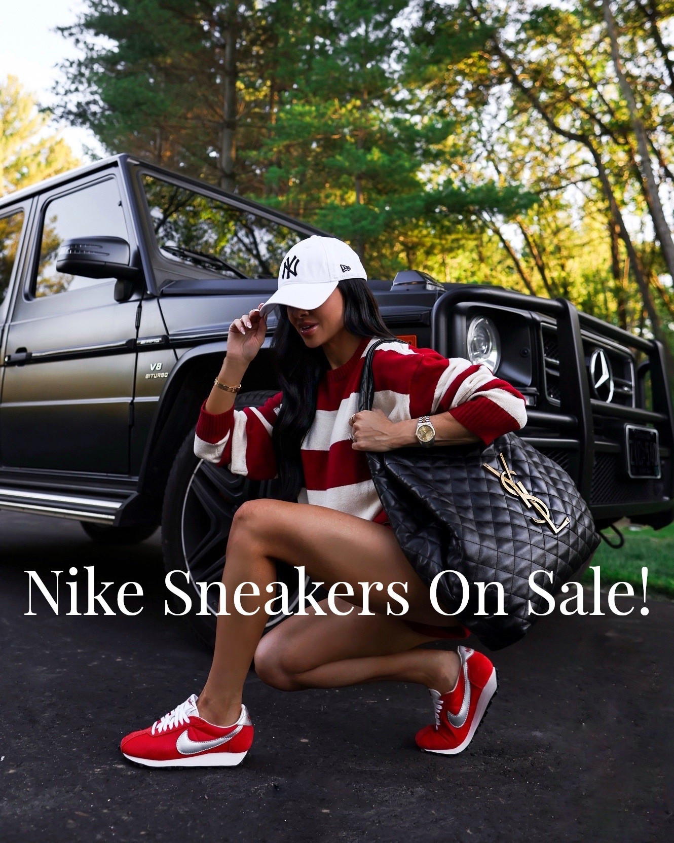 Memorial Day weekend outfit ideas / Memorial Day weekend sales!
My Nike red sneakers are under $70 on sale now!
Paired it with a red stripe set from Nordstrom

#LTKmomlife #LTKTravel #LTKOver40