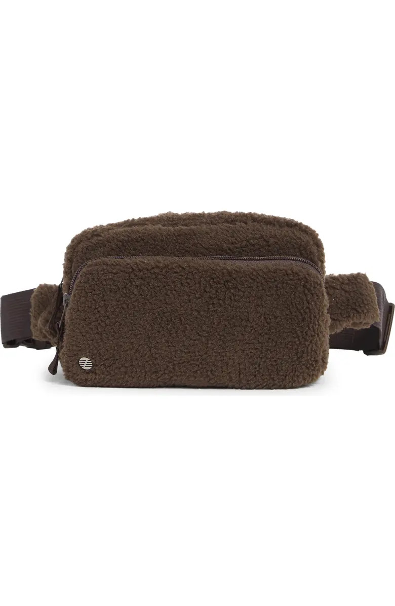 Z by Zella Faux Shearling Belt Bag | Nordstromrack | Nordstrom Rack