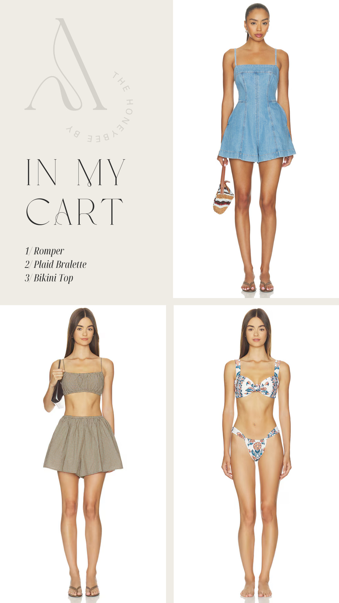 In my cart from Revolve 

 