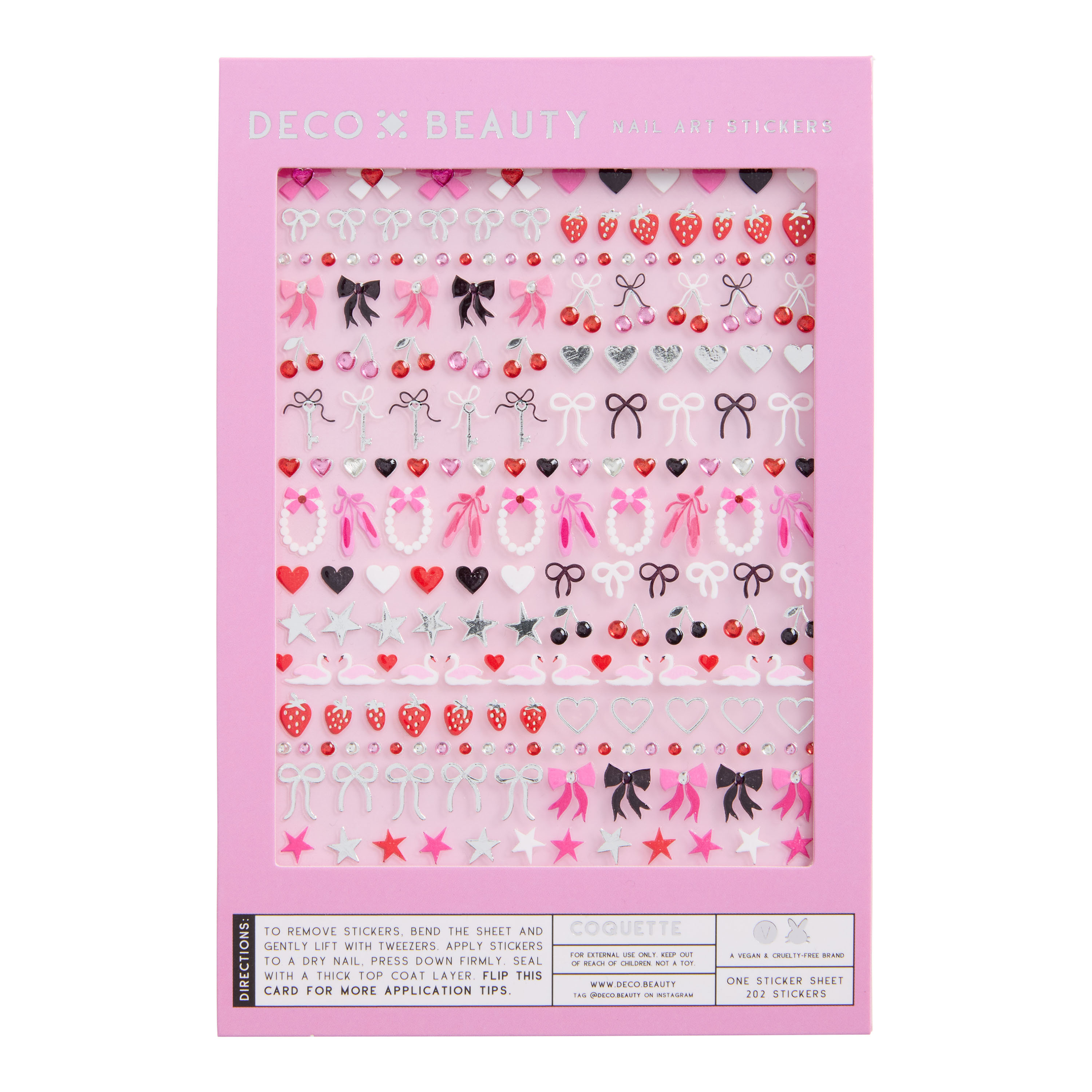 Deco Beauty Coquette Nail Art Stickers | World Market