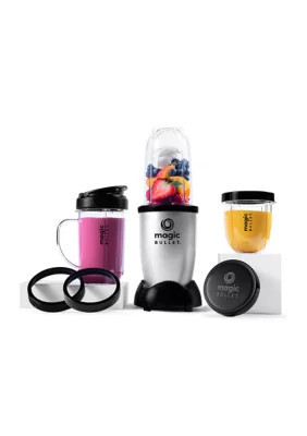 Magic Bullet 11pc Personal Blender Set, Silver | Belk