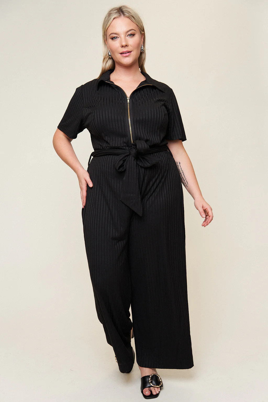 Lucia Belted Jumpsuit | What Lo Wants