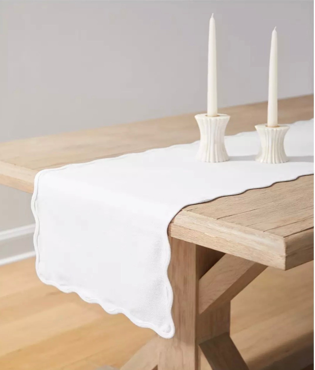 Gorgeous scalloped table runner 40% off! Linking other pretty sale finds too 🩵

#LTKSaleAlert #LTKSeasonal #LTKHome