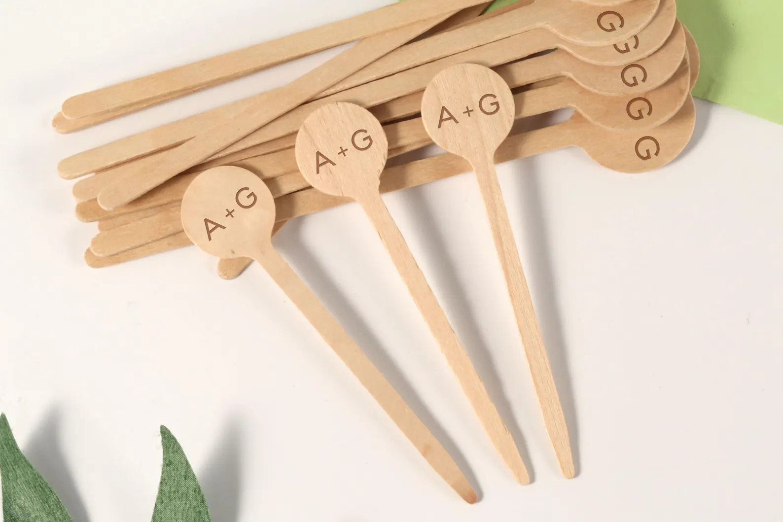 Engraved Wooden Drink Stirrers, Personalized Drink Stirrer, Wood Cocktail Stirrers, Glass Swizzle... | Etsy (US)