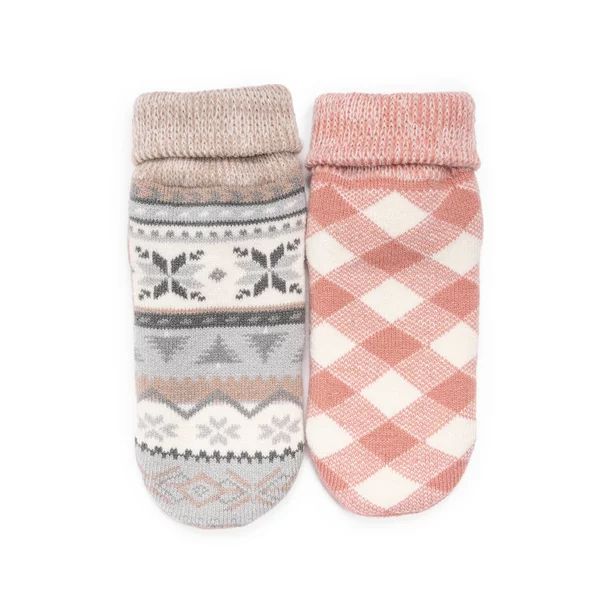 MUK LUKS Women's Thermal Slipper Socks, 2 pairs | Walmart (US)