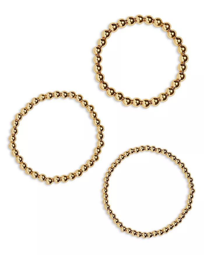 Pisa Beaded Stretch Bracelets, Set of 3 | Bloomingdale's (US)