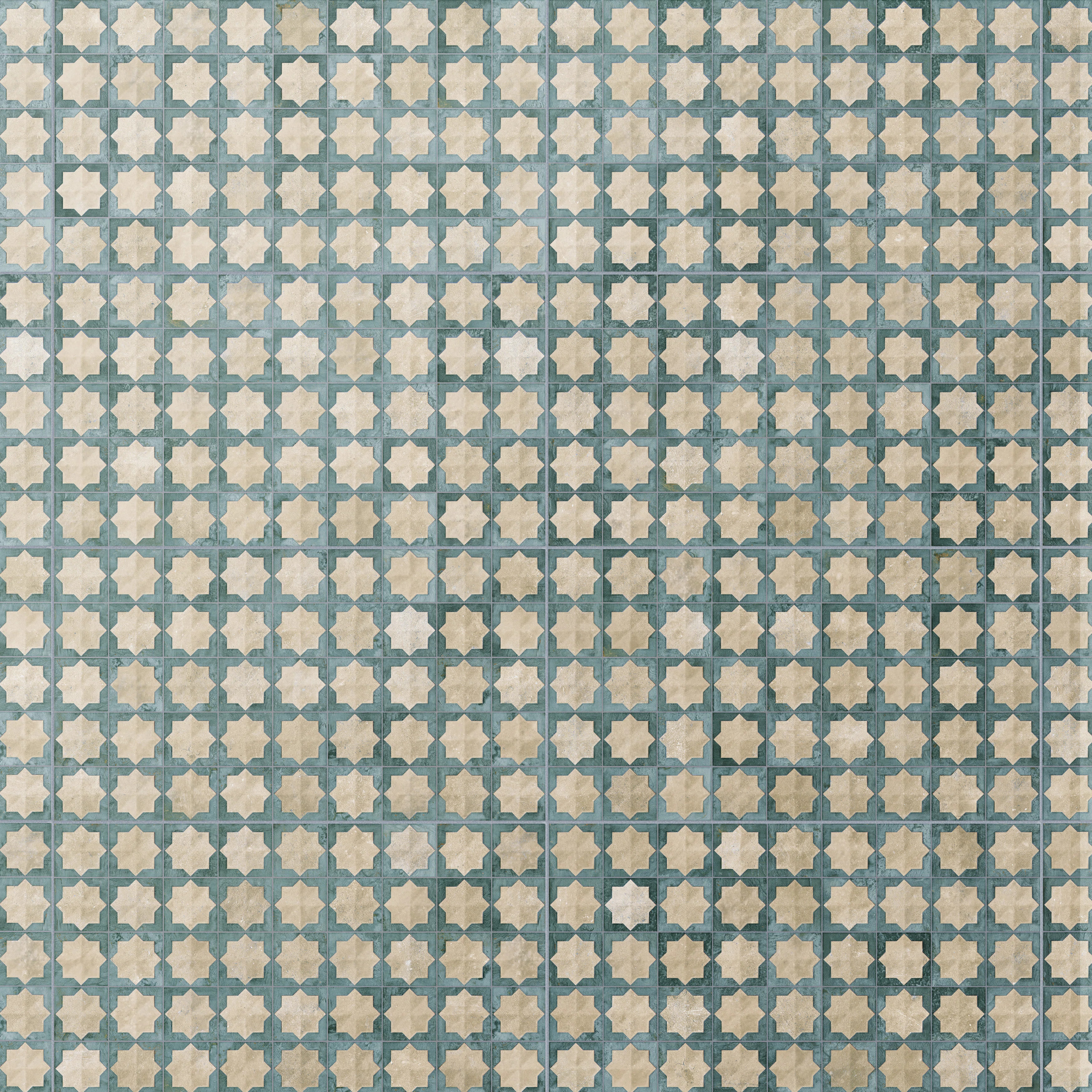 Tetuan Astre 12" x 22" Porcelain Moroccan Wall Tile | Wayfair North America