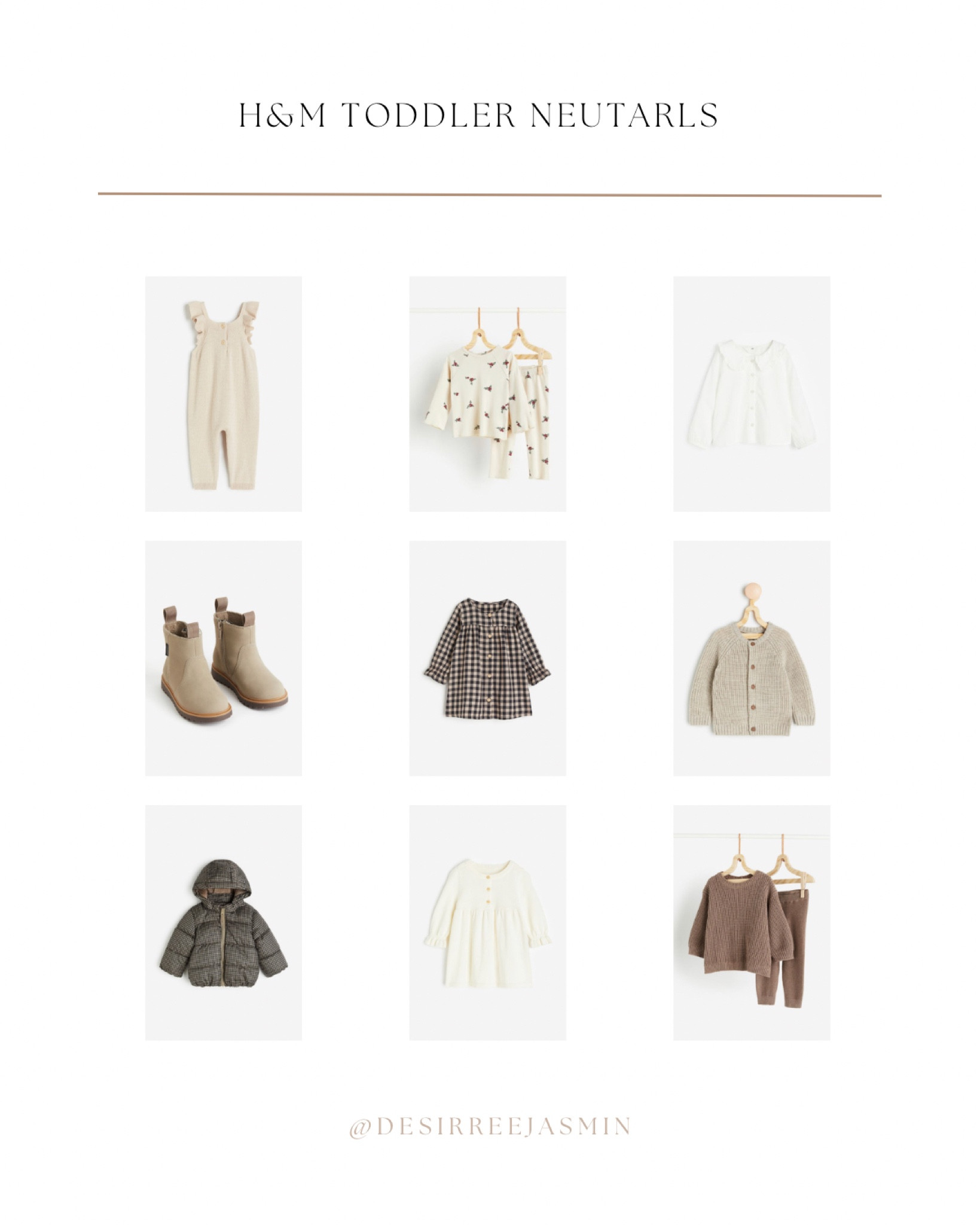 Neutrals from H&M 🤍

#LTKkids #LTKfindsunder100 #LTKbaby