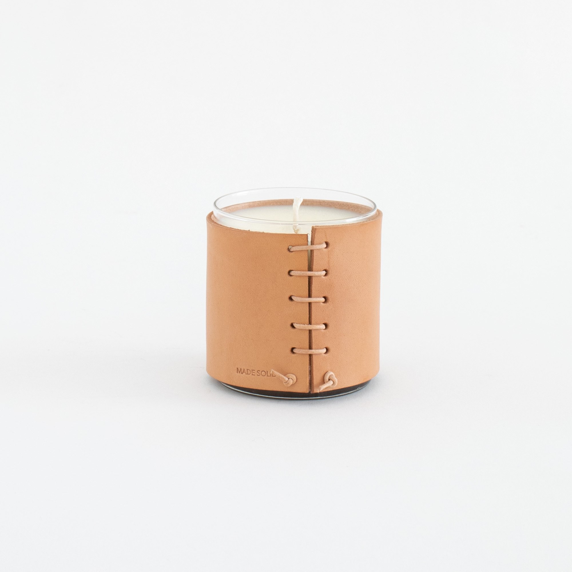 Leather Scented Candle | The Vintage Rug Shop