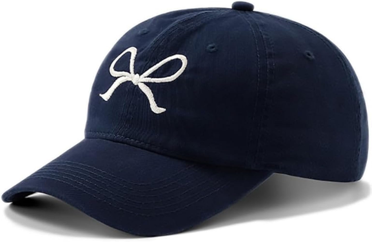 Trendy Bow-Tie Baseball Cap for Women and Men Trucker Hats Y2k Adjustable Fashion Sun Hat with Vi... | Amazon (US)