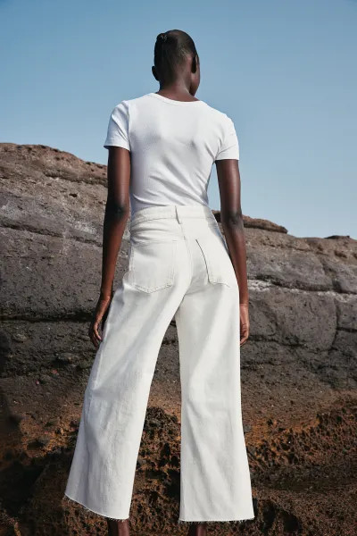 Wide High Ankle Jeans | H&M (FR, IT, ES, PT, BE)