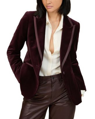 Petite Velvet Jacket | Bloomingdale's (US)
