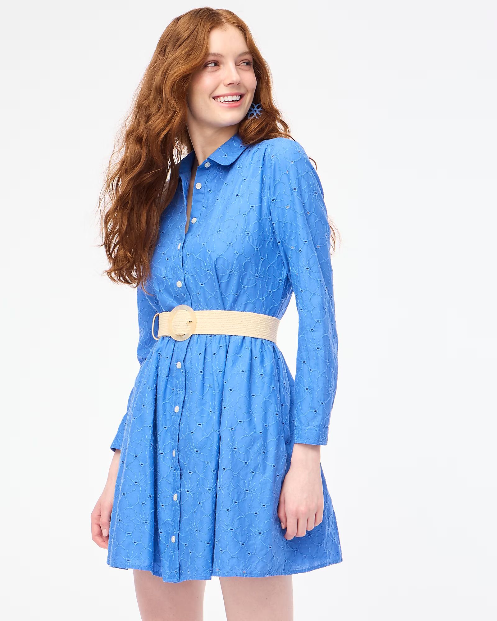 newEyelet mini shirtdressComparable value:$118.00Our Comparable Value (or Comp. Value) prices are... | J.Crew Factory