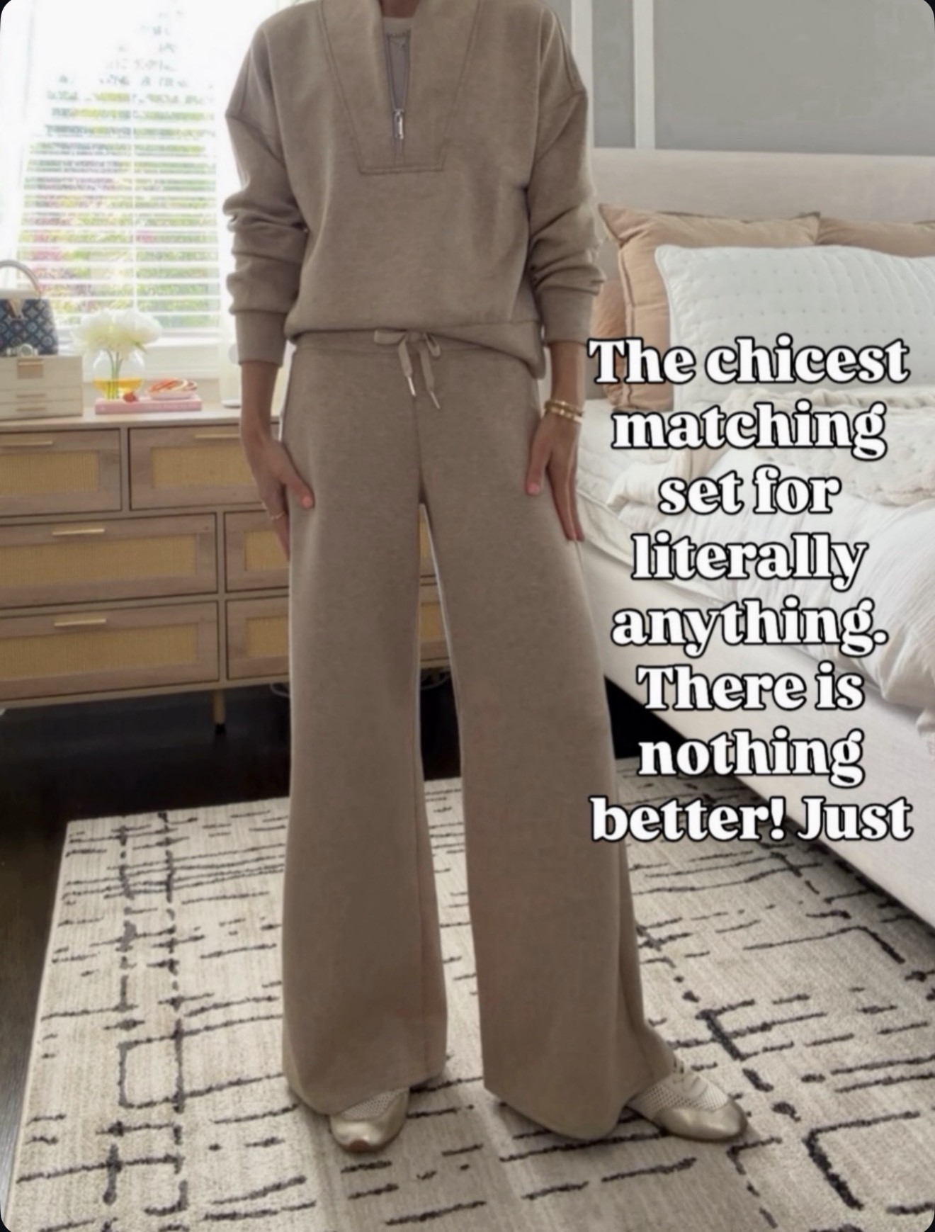 The matching set I reach for when I want to be comfortable and look put together 🤎 🔗⬇️ wearing size xs petite

#LTKmomlife #LTKootd #LTKOver40