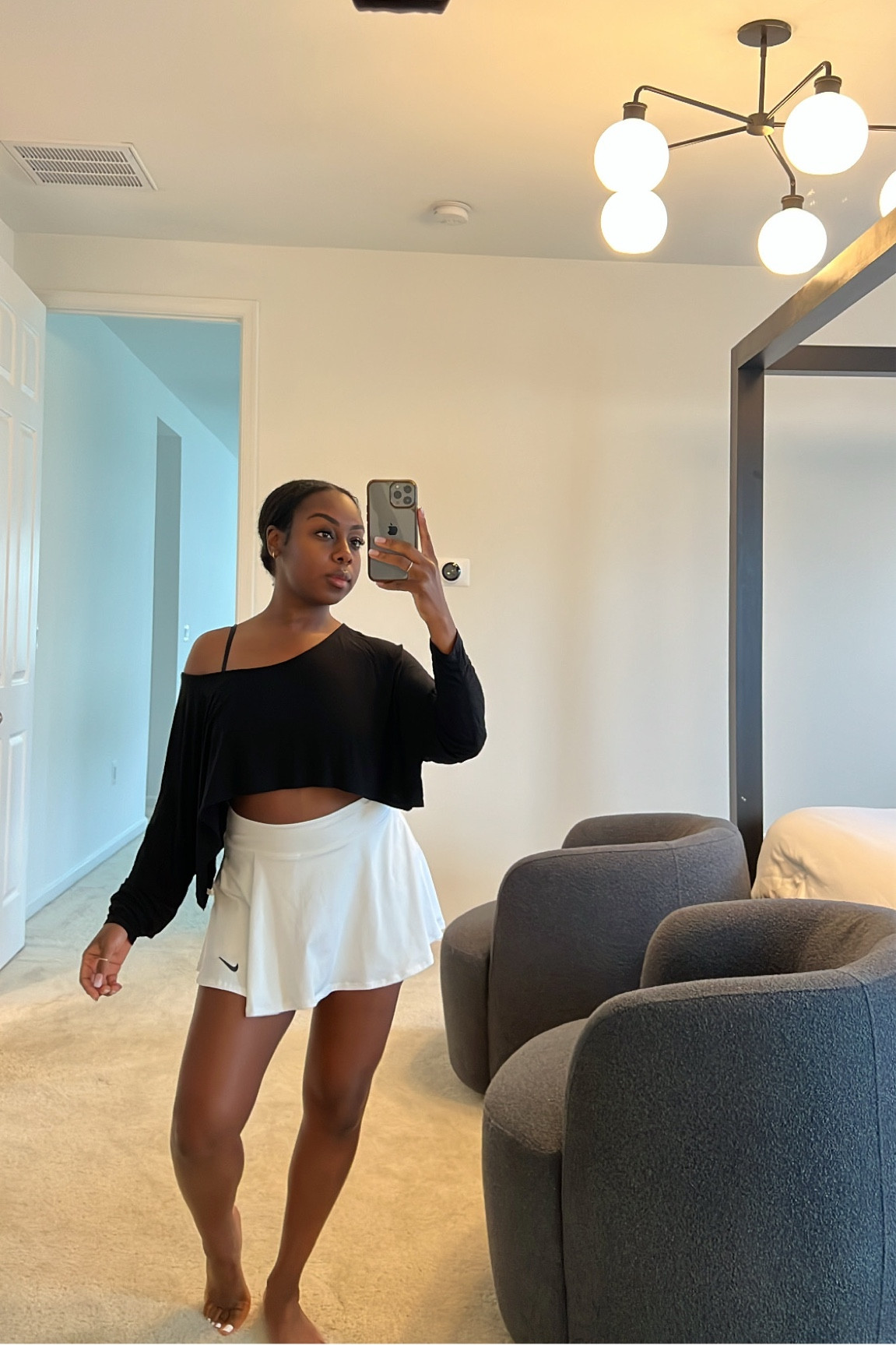 Top Joah Brown, skort Nike 🖤🤍

#LTKstyletip #LTKSeasonal