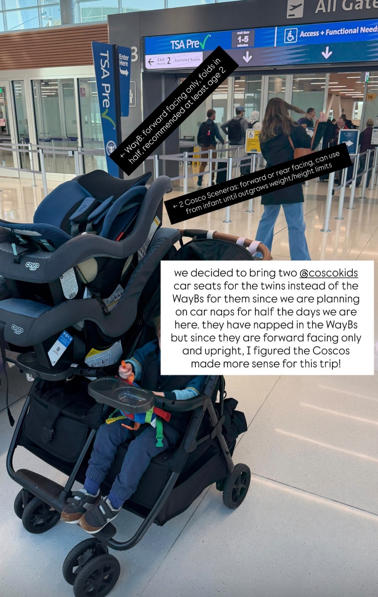 two travel car seats we have and love!