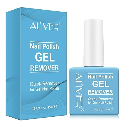 Gel Nail Polish Remover, 2-3 Minutes Quick & Easy Nail Polish Remover - Safe, Non-Irritating Odor... | Amazon (US)