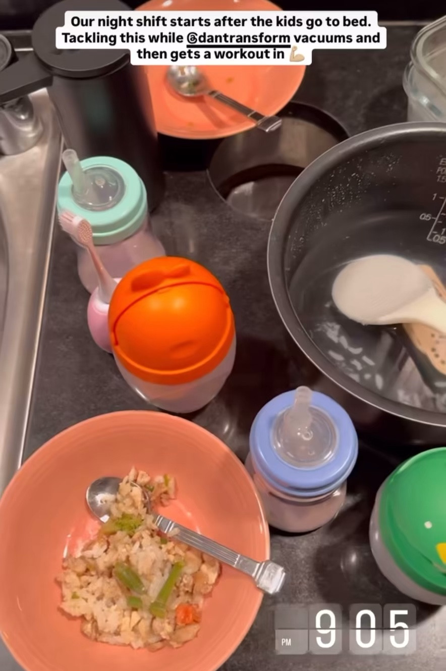 Our nightly routine included washing all the dishes! 🧼 

#LTKHome #LTKVideo #LTKFamily