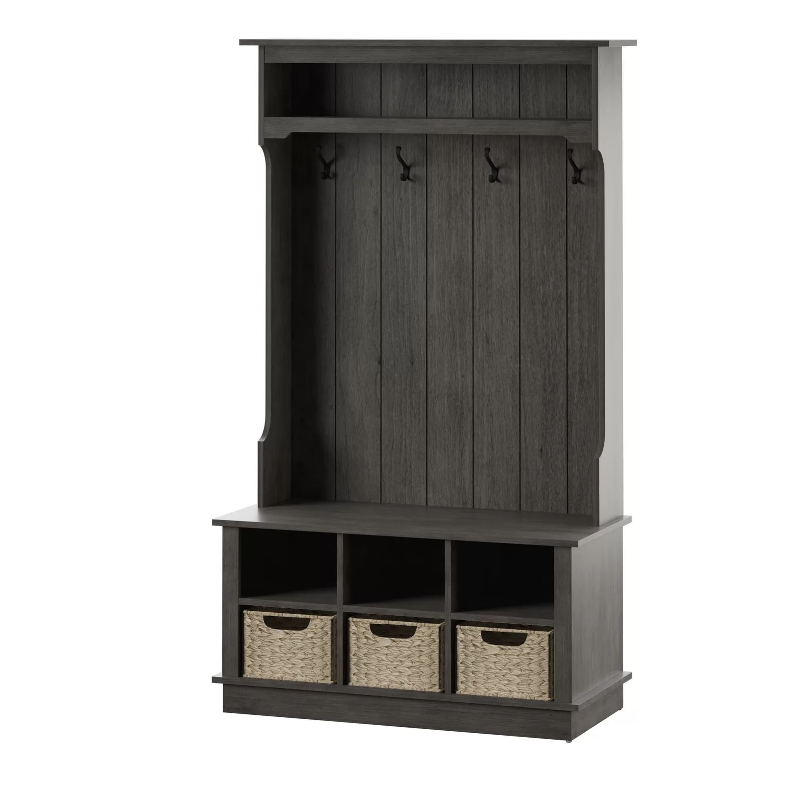 Bridget 40'' Wide Hall Tree with Bench and Shoe Storage | Wayfair North America