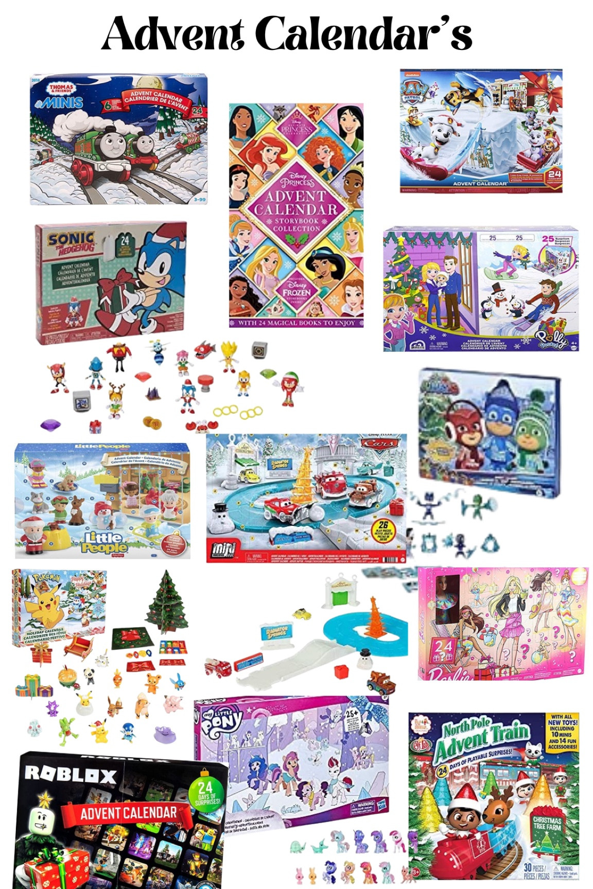 Advent calendar’s for little ones! 

#LTKSeasonal #LTKkids #LTKfamily