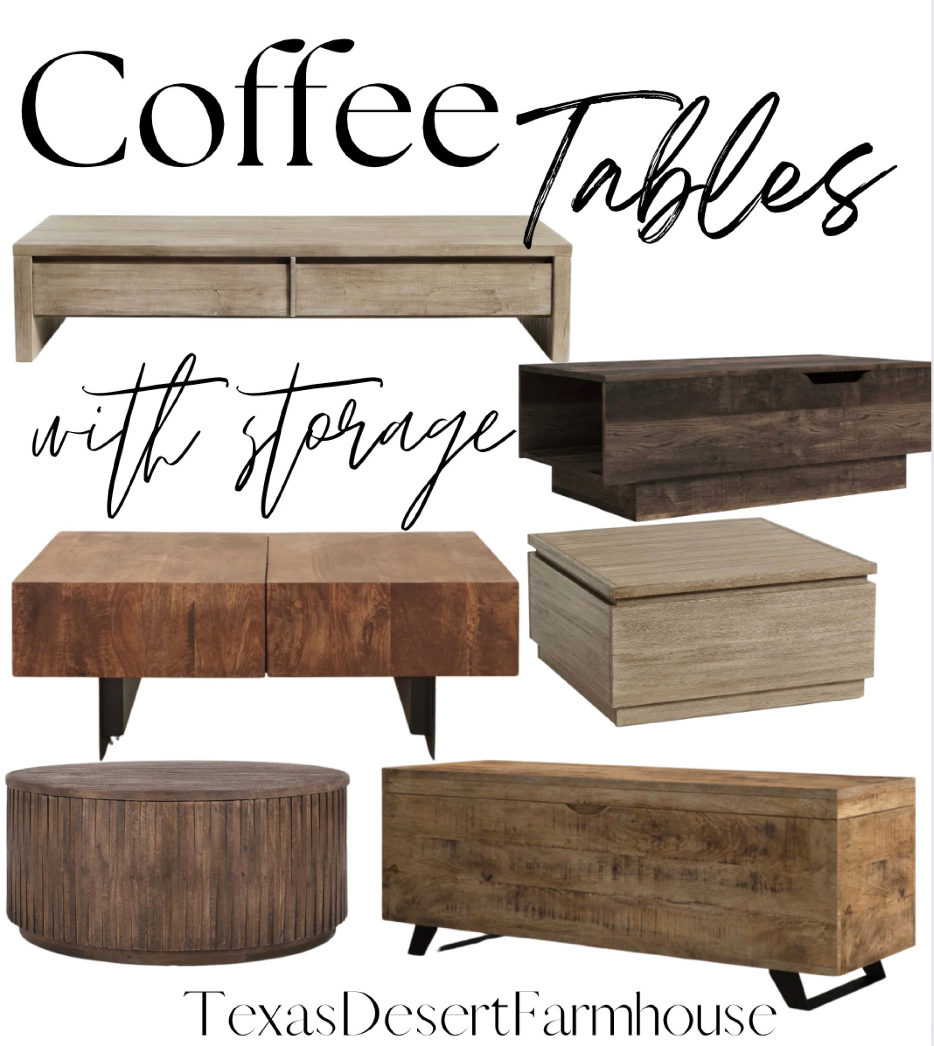 Coffee Tables with Storage

#storage #storagefurniture #furniturewithstorage #organized #hiddencompartment #drawers #coffeetable #coffeetables #livingroomfurniture #livingroom #modernfarmhouse 

Kianna Coffee Table

Mullins Coffee Table

Dinora Coffee Table

Coloma Round Storage Coffee Table

Indio FSC® Eucalyptus Modern Platform Outdoor Coffee Table With Storage

Pismo Reclaimed Wood Rectangular Long Low Coffee Table

#LTKstyletip #LTKsalealert #LTKhome