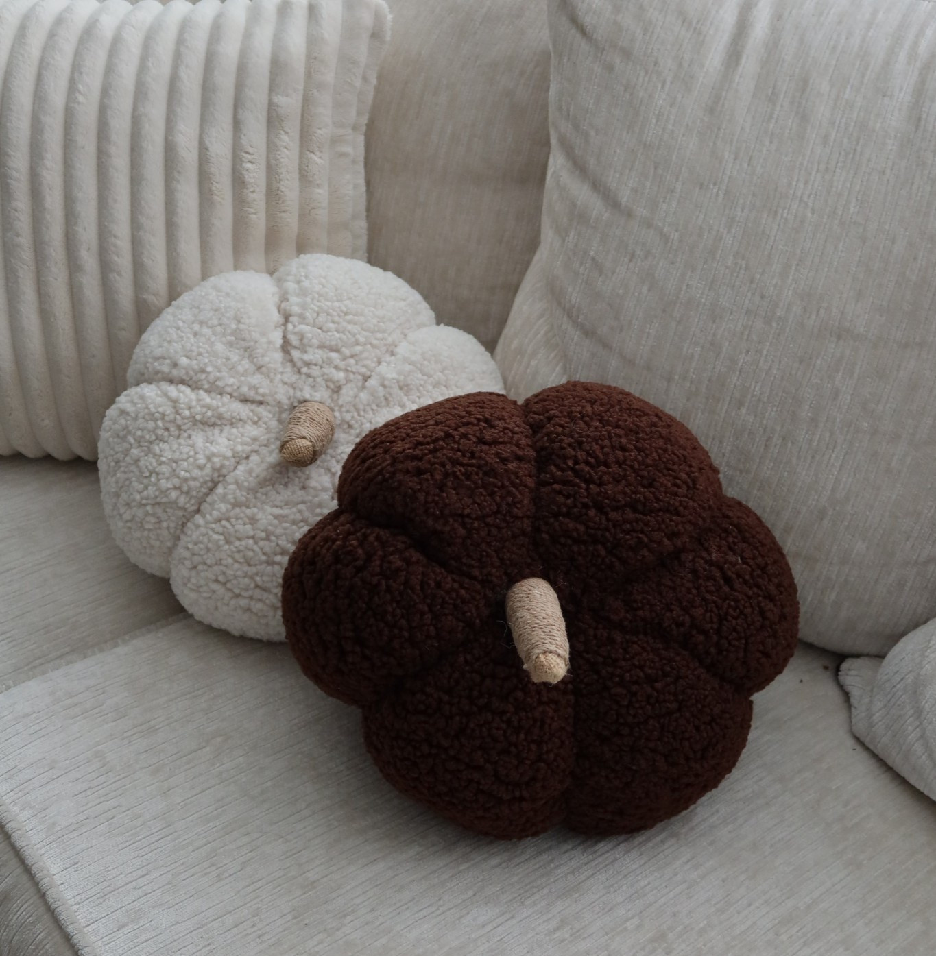 The perfect pumpkin pillows 🤎🤍

#LTKHalloween #LTKSeasonal #LTKHome