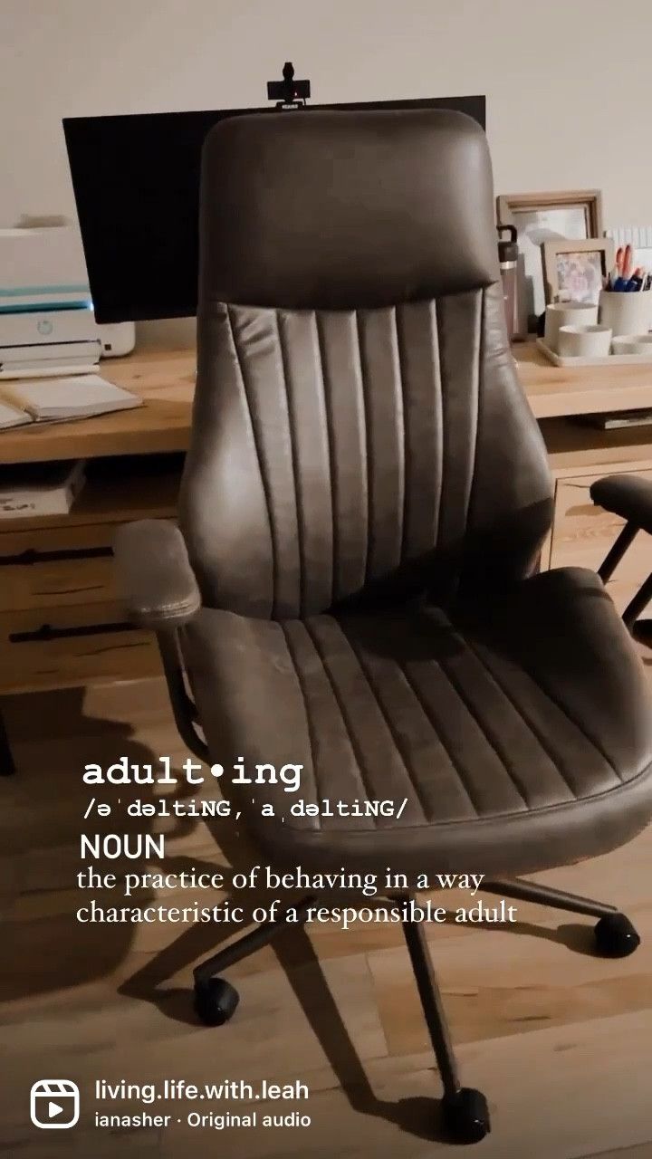 Office chair on sale for under $200 and I was able to put it together without looking at the instructions! 

#LTKsalealert #LTKhome #LTKworkwear