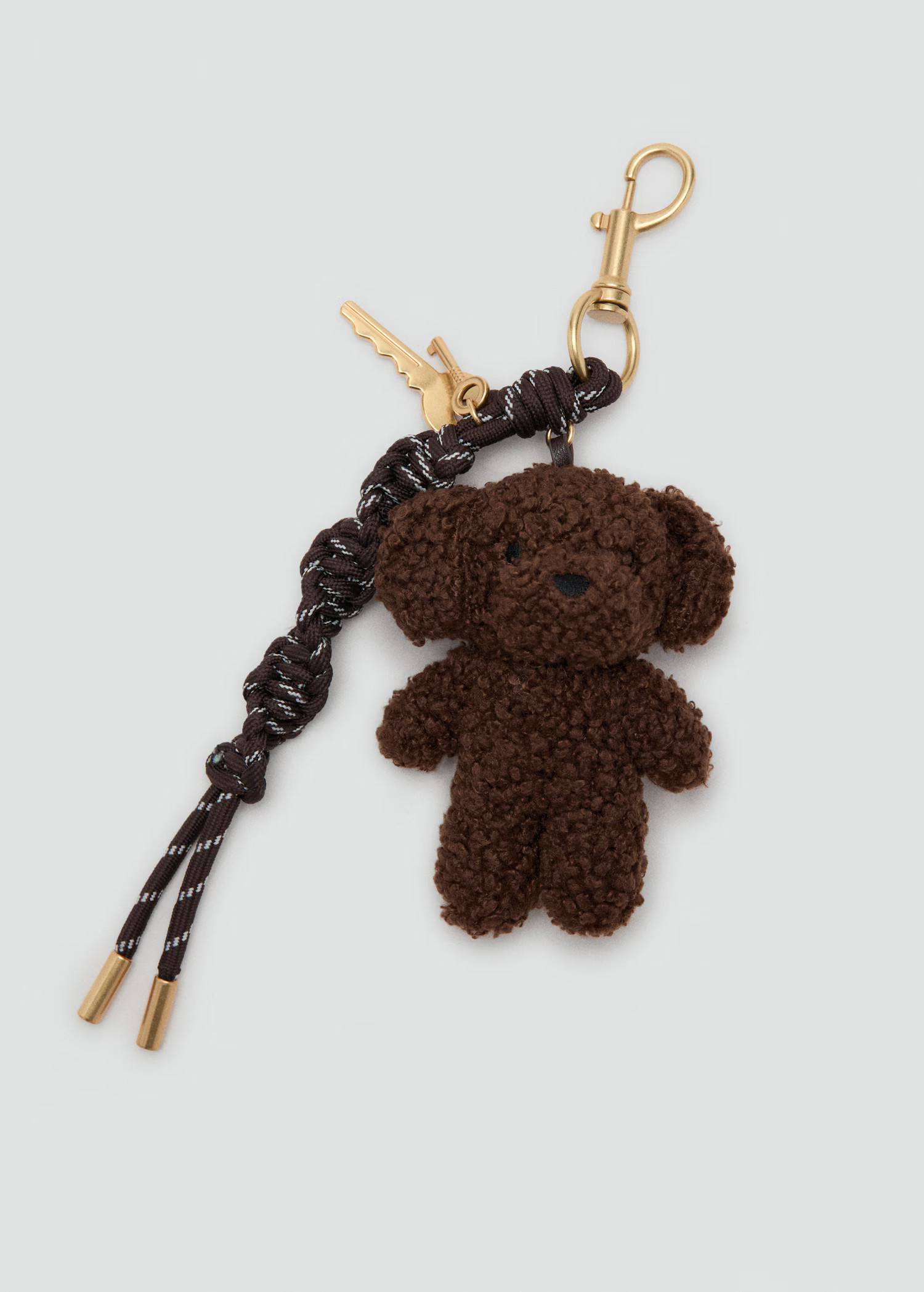 Multi-charm bear handbag keyring - Women | MANGO United Kingdom | MANGO (UK)