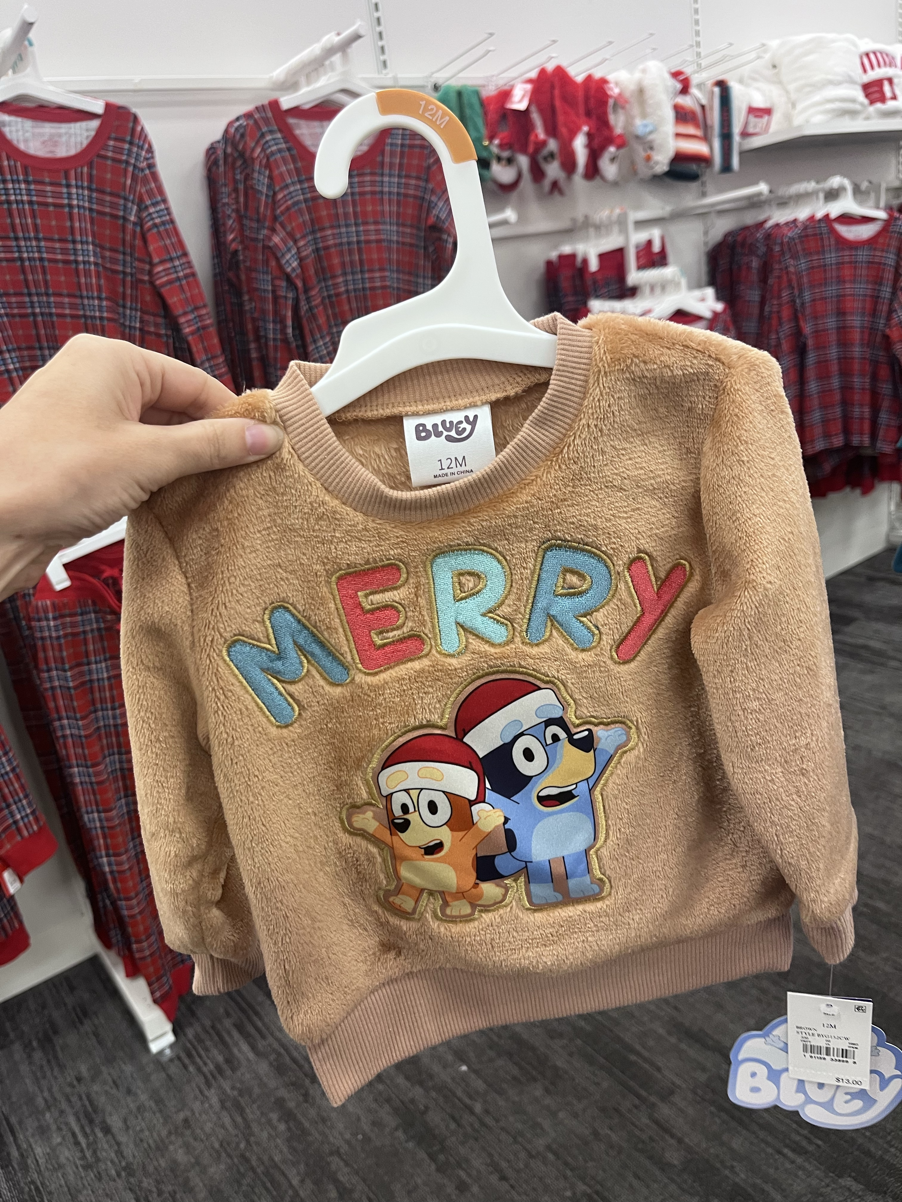 Target find target style target fashion kids style blue sweatshirt merry 

#LTKKids #LTKHoliday