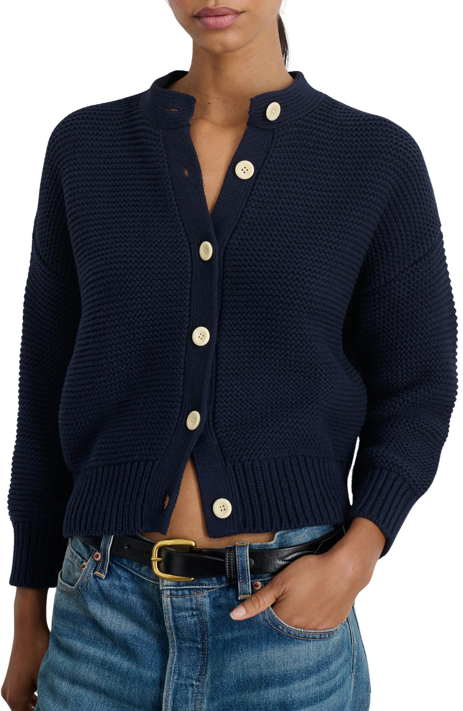 Chunky Cotton Cardigan | Nordstrom